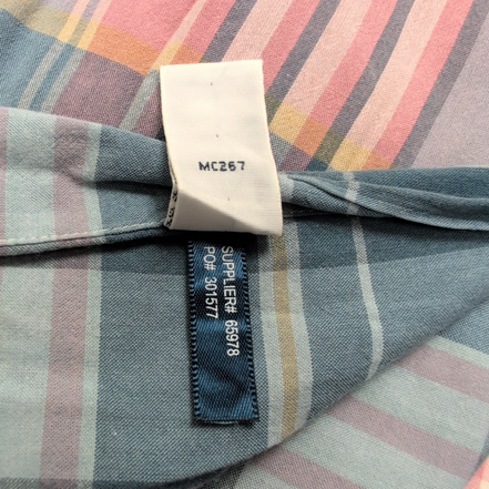 Chemise Ralph Lauren L Classic Fit Carreaux Rose Bleu Button Down Shirt