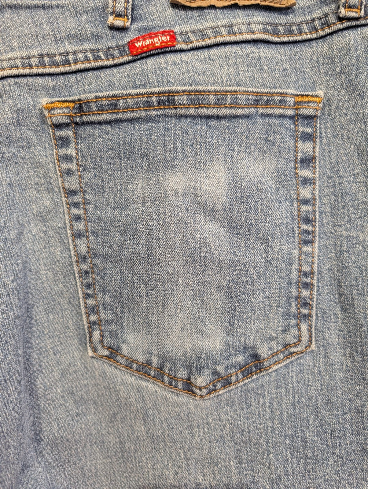 Jean Wrangler Vintage Regular Fit Homme W36 L30 Bleu Denim Stretch Confort