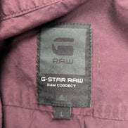 Chemise G-Star bordeaux uni taille L #146msch