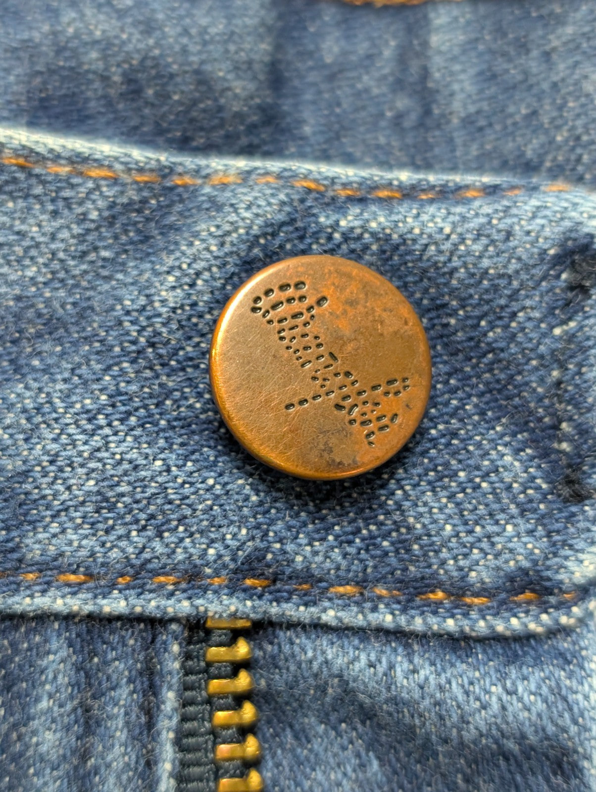 Jean Wrangler Vintage Regular Fit Homme W34 L30 Bleu Denim Classic Straight