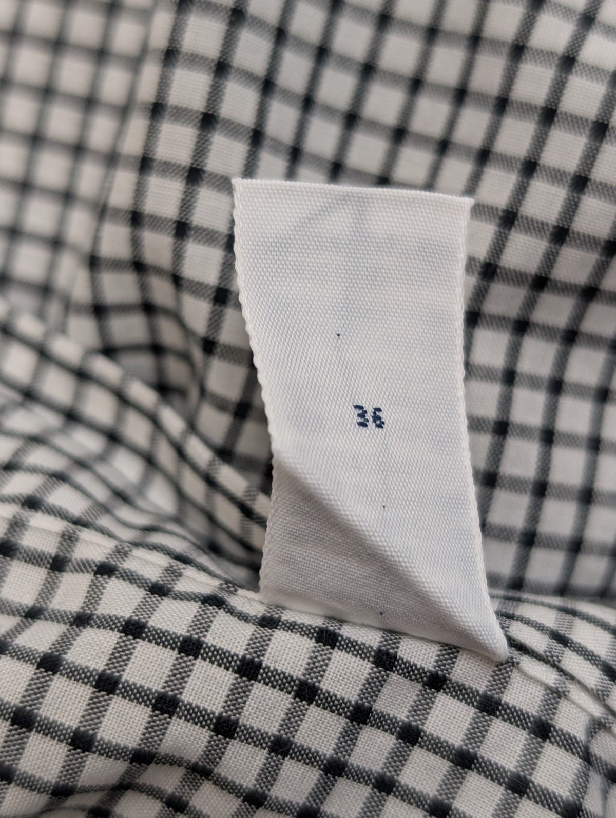 Chemise Ralph Lauren Blake L Noir Blanc Petits Carreaux Shirt Button Down
