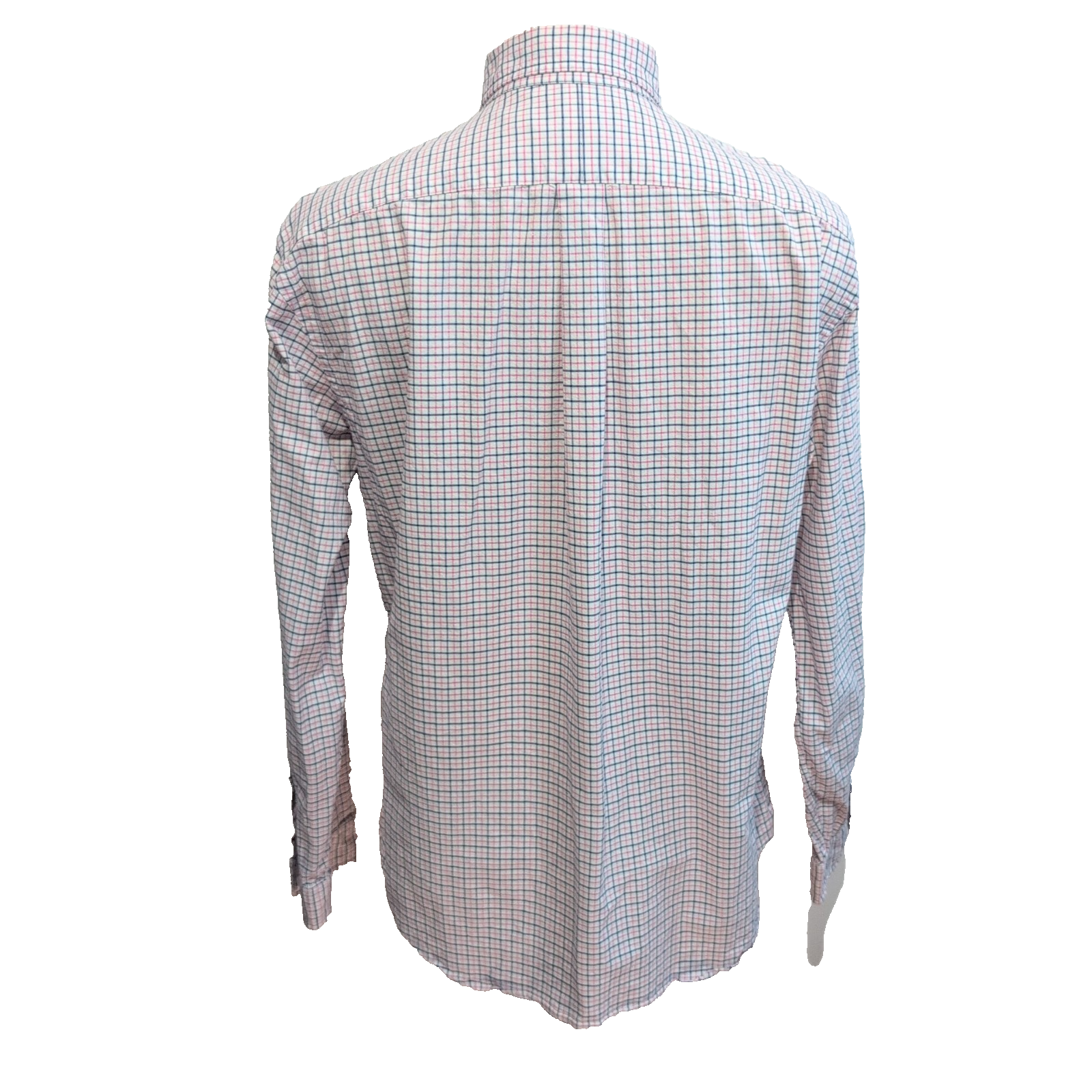 Chemise Ralph Lauren Slim Fit XL Oxford Stretch Carreaux Rose Bleu