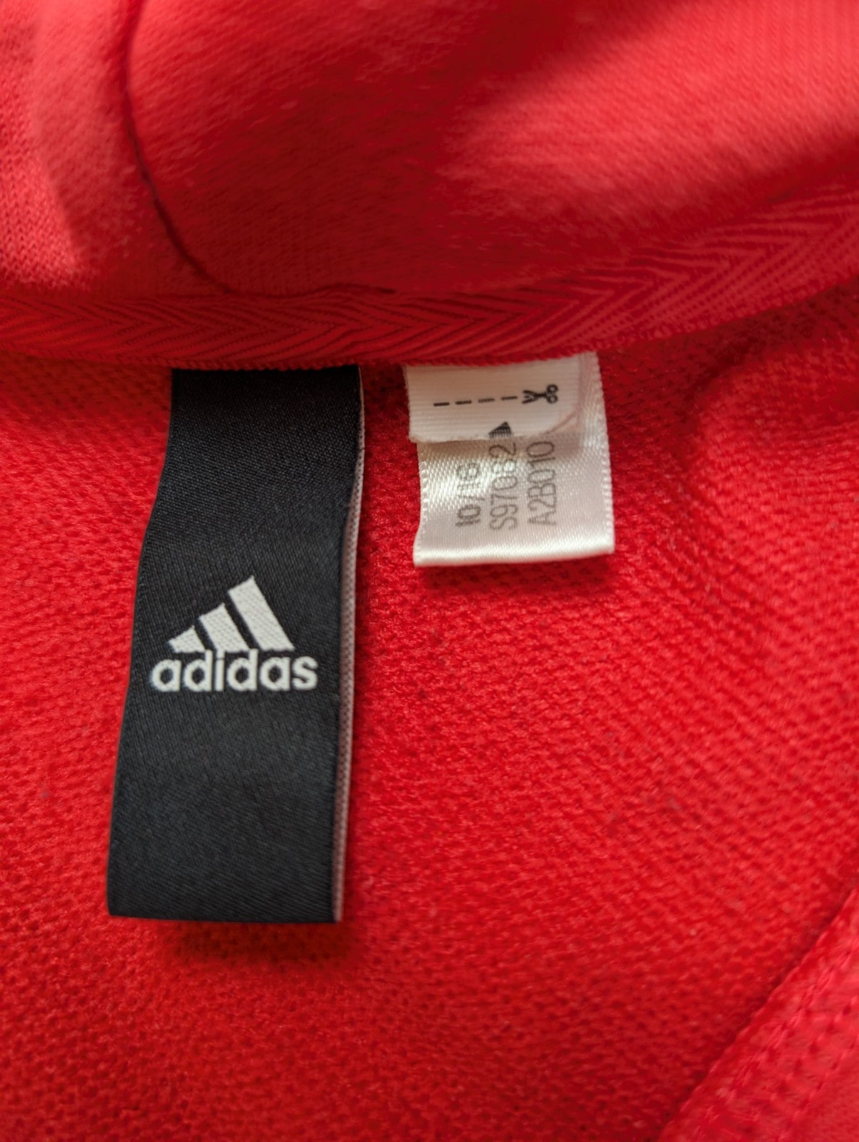Sweat à Capuche Adidas Rose Foncé - Grand Logo - Comme Neuf - Taille S/M