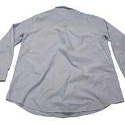 Chemise Chaps manches longues bleu uni taille M #238msch