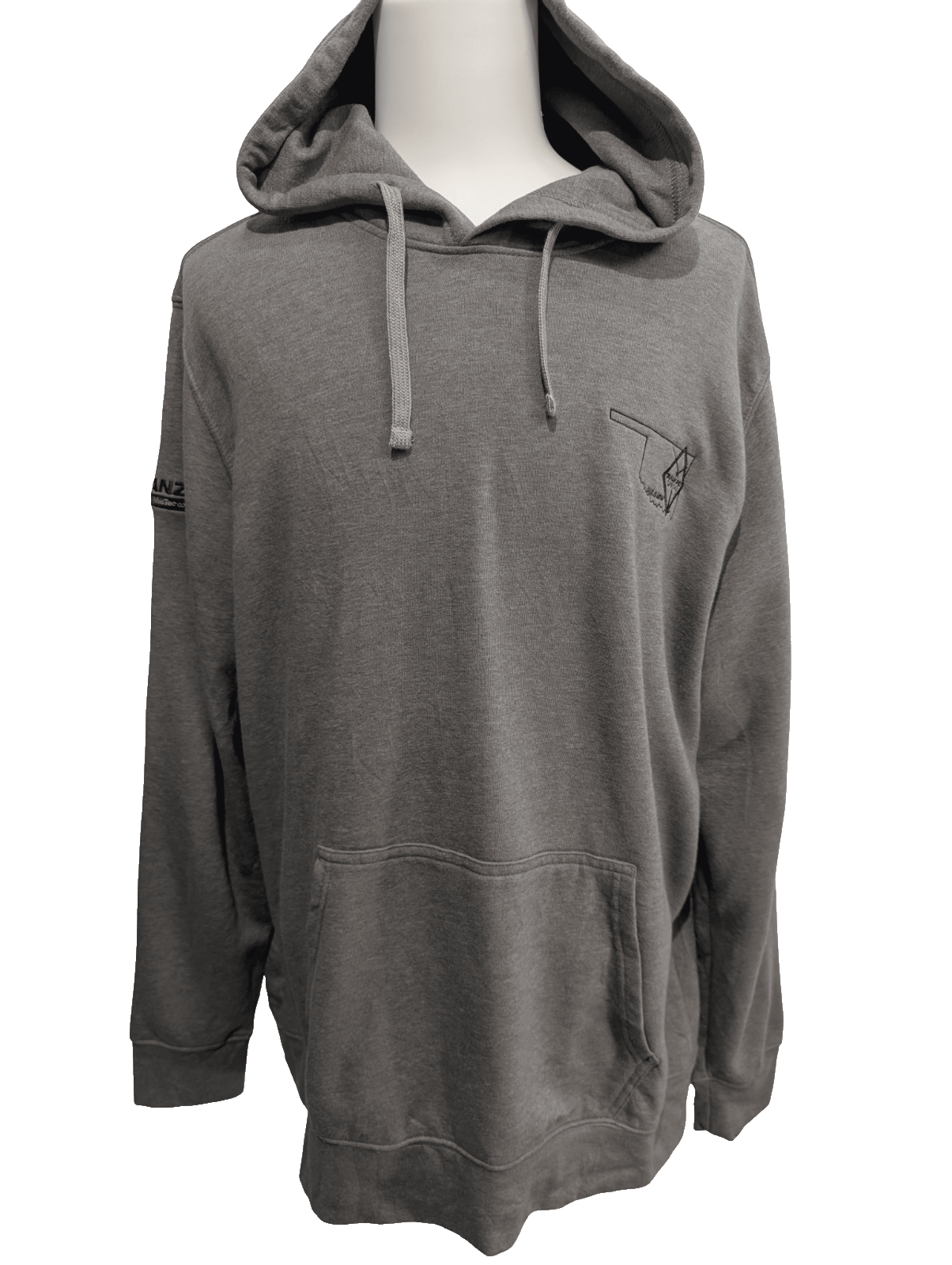 The North Face Sweat Capuche Gris Homme 3XL - Broderies Diamond Spring & Wanzek