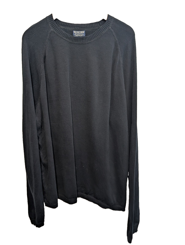 Pull Polo Ralph Lauren Polo Jeans Company noir XXL 3XL col rond coton