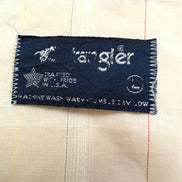 Chemise Wrangler Western Made in USA à Rayures - Taille L