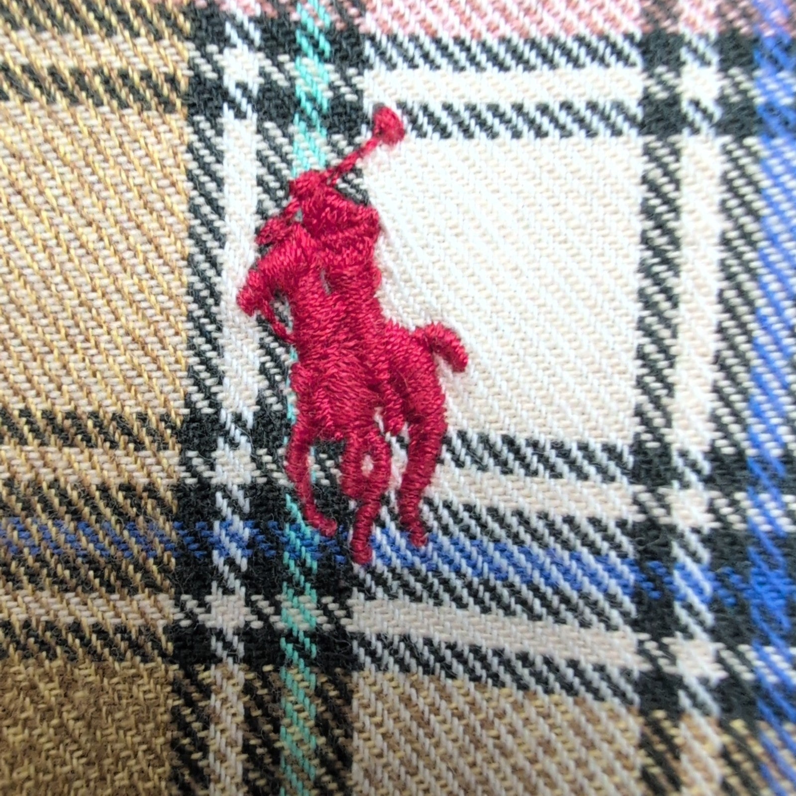 Chemise Ralph Lauren Vintage L Flanelle Carreaux Manches Longues