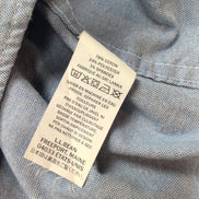 Chemise L.L. BEAN Homme XL Tall Bleu Clair Manches Courtes Poche
