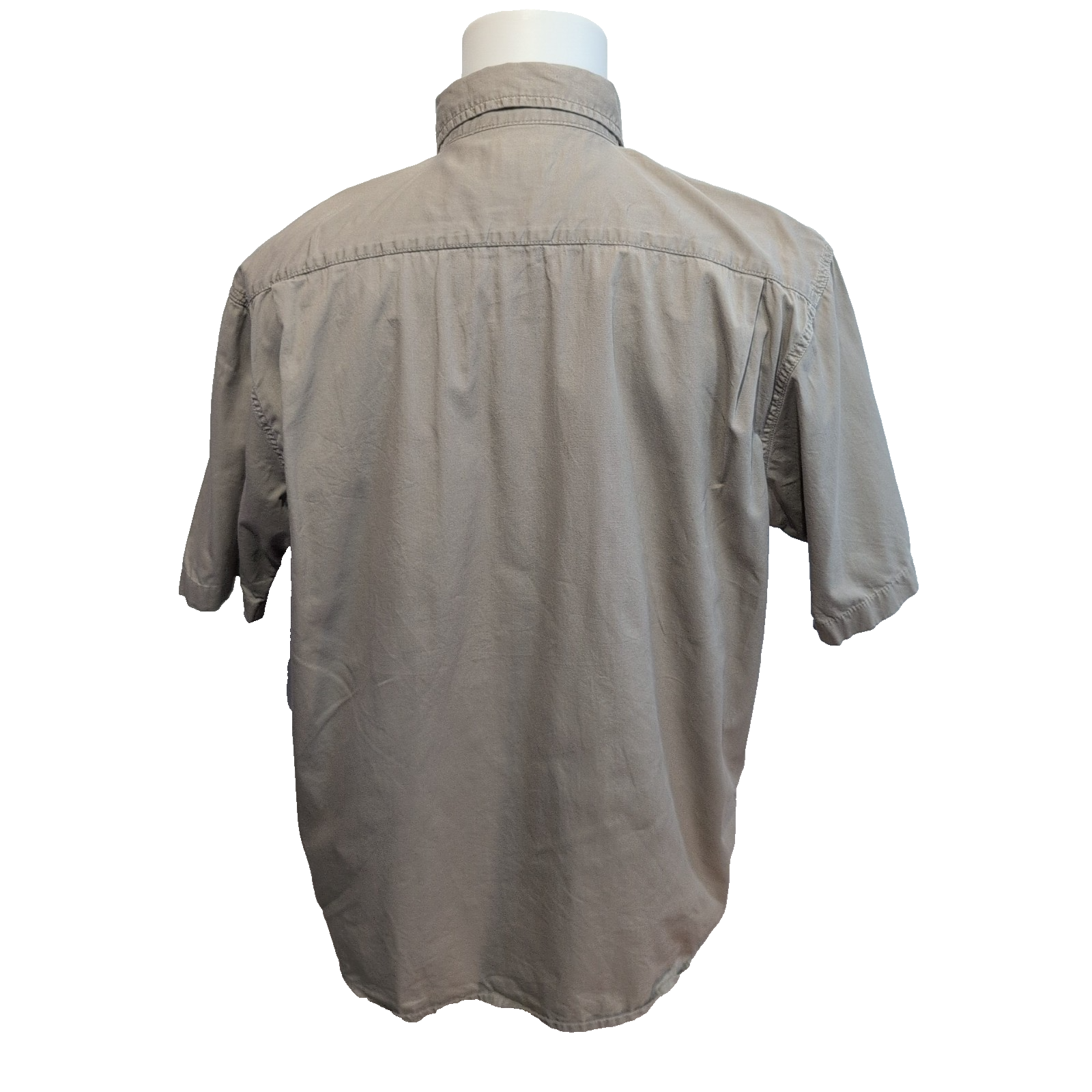 Chemise Wrangler crème 100% coton 2 poches rabat Taille L (Défaut)