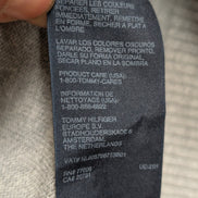 Pull Fin Tommy Hilfiger Gris Chiné Col Rond - Taille S