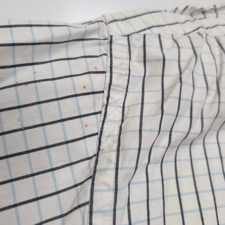 Chemise Ralph Lauren Blake XXL Carreaux Bleu Manches Courtes Button Down Shirt