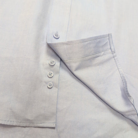 Chemise Henbury M/L 15,5 Neuve Jamais Portée Bleu Uni Coton Poche