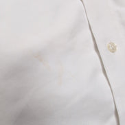 Chemise L.L. BEAN Homme XXL Blanche Manches Courtes Poche Wrinkle Free