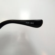 Lunettes de soleil Y2K Cyberpunk Double Branche Branche Large