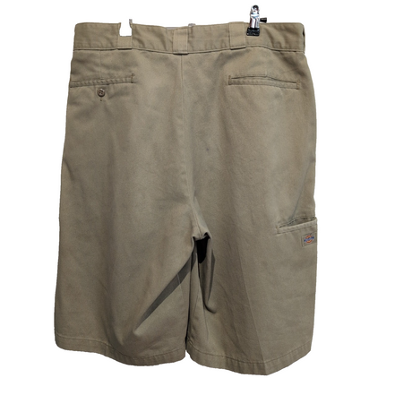 Short Dickies Workwear Crème Homme W33 Coupe Droite Très Bon État