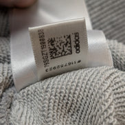 ➜ Sweat à Capuche Adidas Vintage - Grand Logo Brodé - Gris - Taille 40 (M/L)