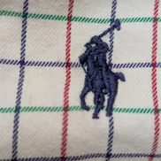 Chemise RALPH LAUREN - Flanelle Fine - Carreaux Multicolores Manches Longues L