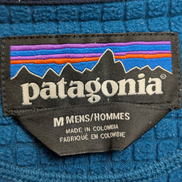 Sweat Polaire Patagonia Polartec Vert Poche Zippée - Homme Taille M