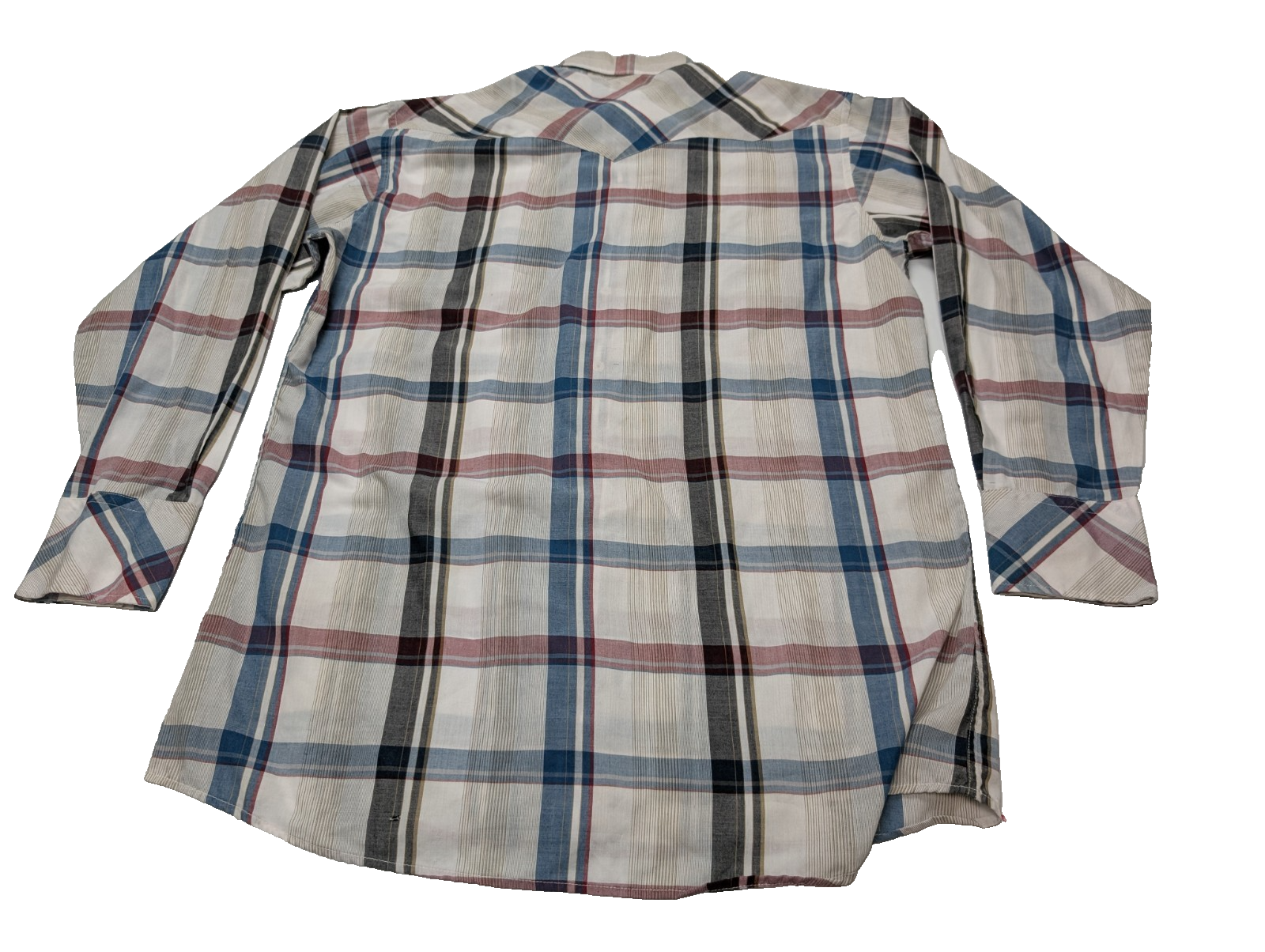 Chemise Corral West Ranch Wear cow-boy western à carreaux taille L