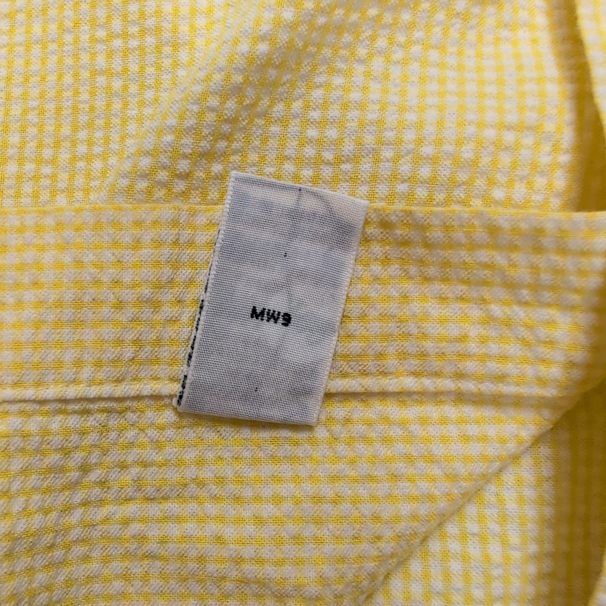 Chemise Ralph Lauren Classic Fit XL Jaune Carreaux Palmier Brodé manches courtes