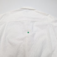 Chemise Femme Romazzino Paris Taille M 2 Blanche Dentelle Fleurie Made in France