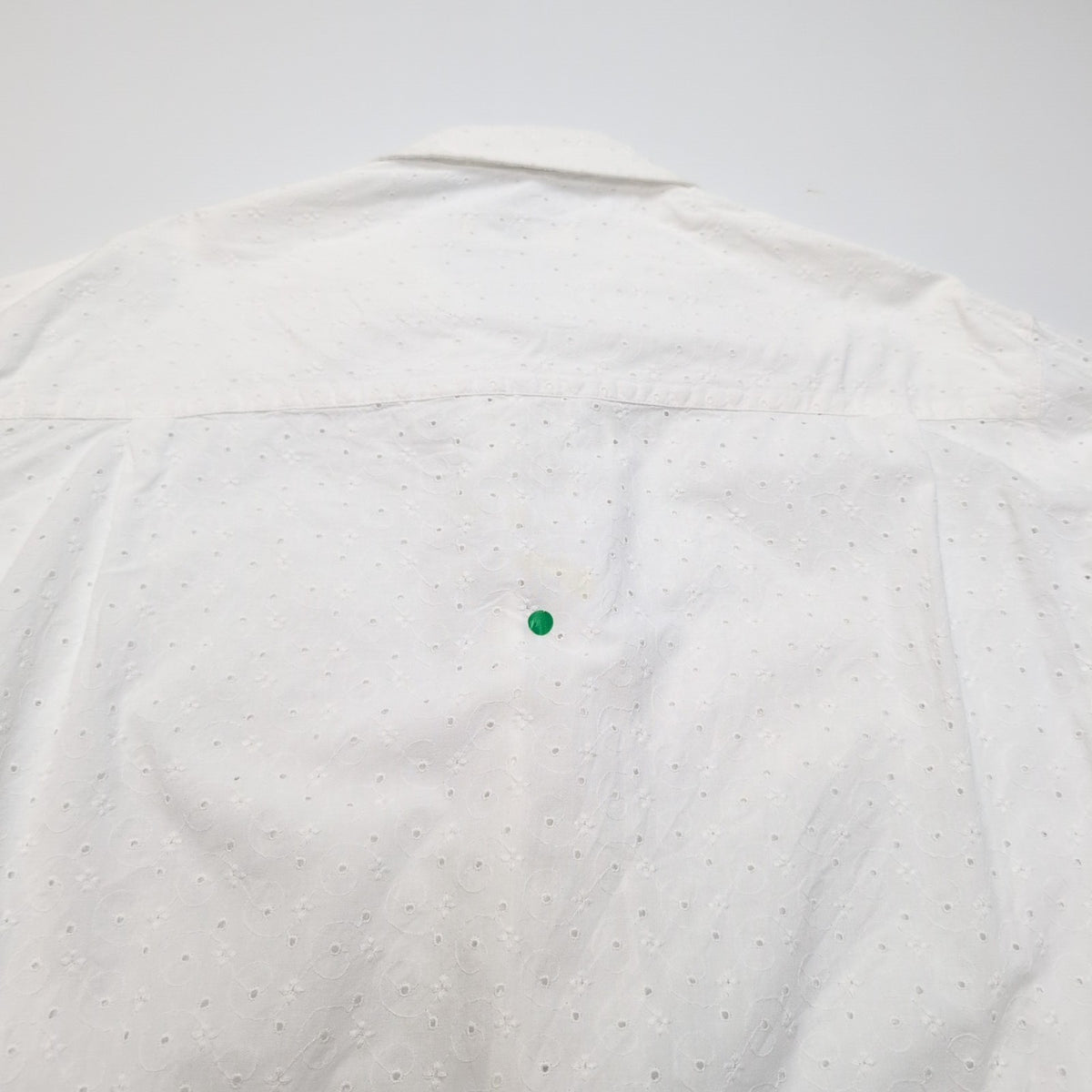 Chemise Femme Romazzino Paris Taille M 2 Blanche Dentelle Fleurie Made in France