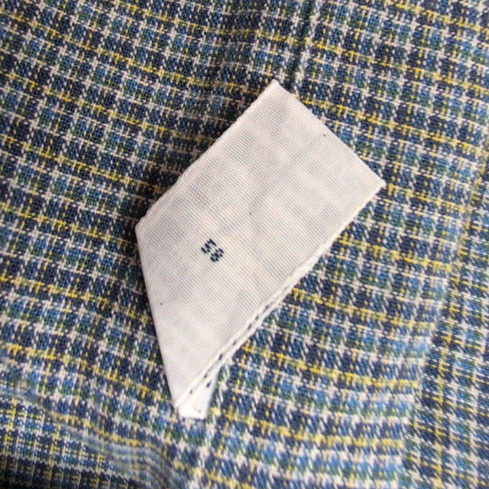 Chemise Polo Ralph Lauren Lowell Sport L Bleu Marine / Gris Carreaux Coton