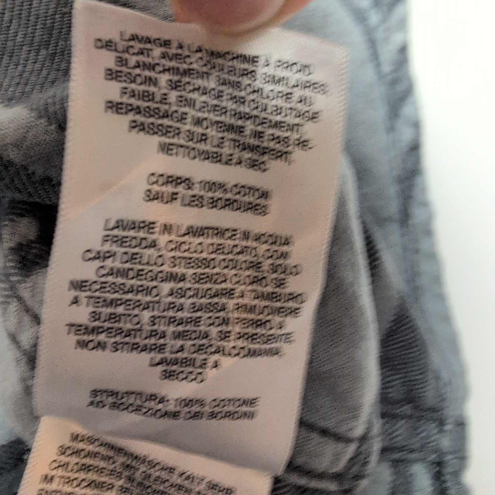Chemise Columbia Omni Wick L Gris Rayures Manches courtes 100% Coton