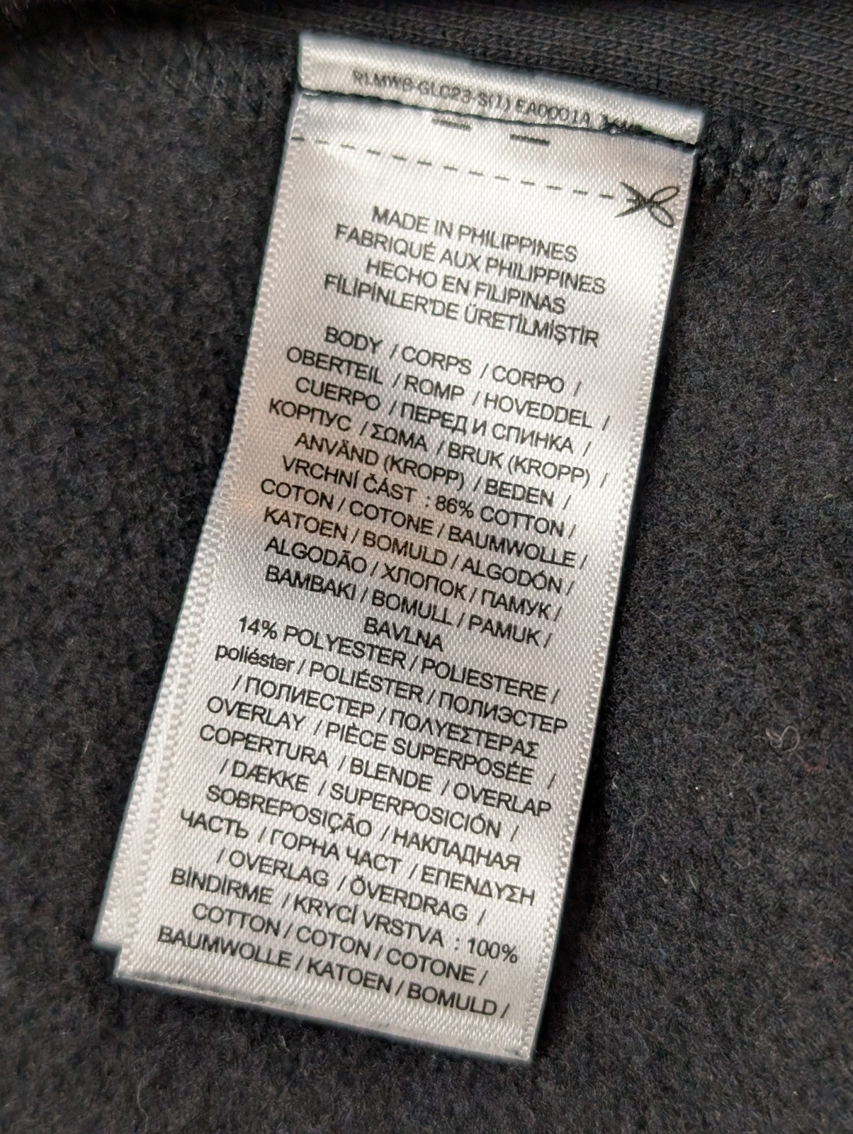 Veste à capuche Hoodie Polo Ralph Lauren Noir Logo Rouge Homme - Taille M