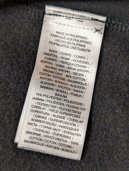 Veste à capuche Hoodie Polo Ralph Lauren Noir Logo Rouge Homme - Taille M
