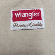 Chemise Wrangler Manche Courte Noire Unie Taille 2XL Deux Poches