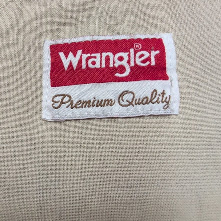 Chemise Wrangler Manche Courte Noire Unie Taille 2XL Deux Poches