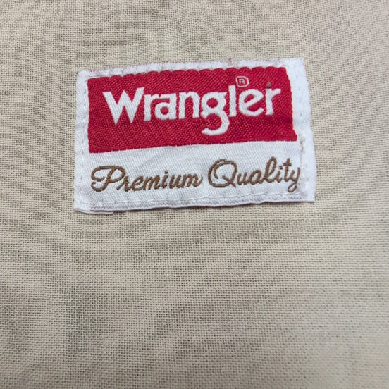Chemise Wrangler Manche Courte Noire Unie Taille 2XL Deux Poches