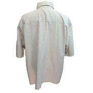 Chemise Patagonia 2XL Beige Vert Manches courtes Ventilée 2 Poches Outdoor