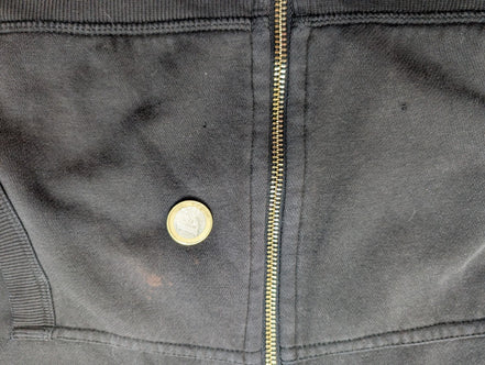Veste à Capuche Zippée Tommy Hilfiger Homme Noir S | Passes-Pouces