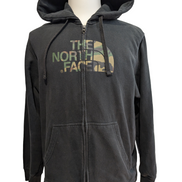 Veste à Capuche homme THE NORTH FACE Noire Logo Camouflage - Taille L
