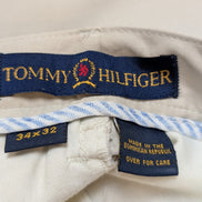 Pantalon Chino Vintage TOMMY HILFIGER 🕰️ Taille W34 (Taille 41cm) 🕰️ Large