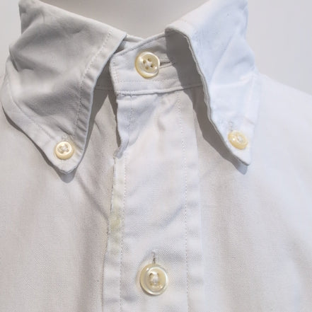 Chemise Ralph Lauren L Blanche Classic Fit Logo Marron Button Down Shirt