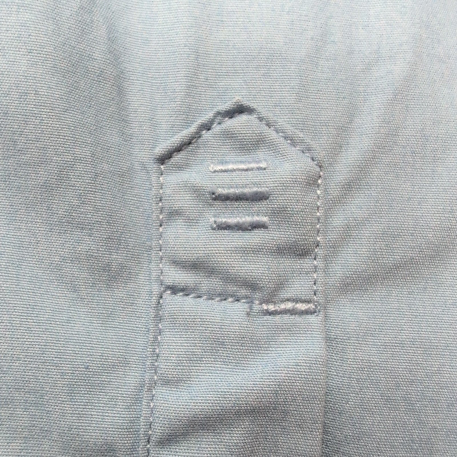 Chemise Esprit New York XXL bleu uni Regular Fit coton neuve sans étiquette