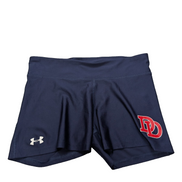 Short de Compression Under Armour Bleu Marine Graphique - Femme Taille L