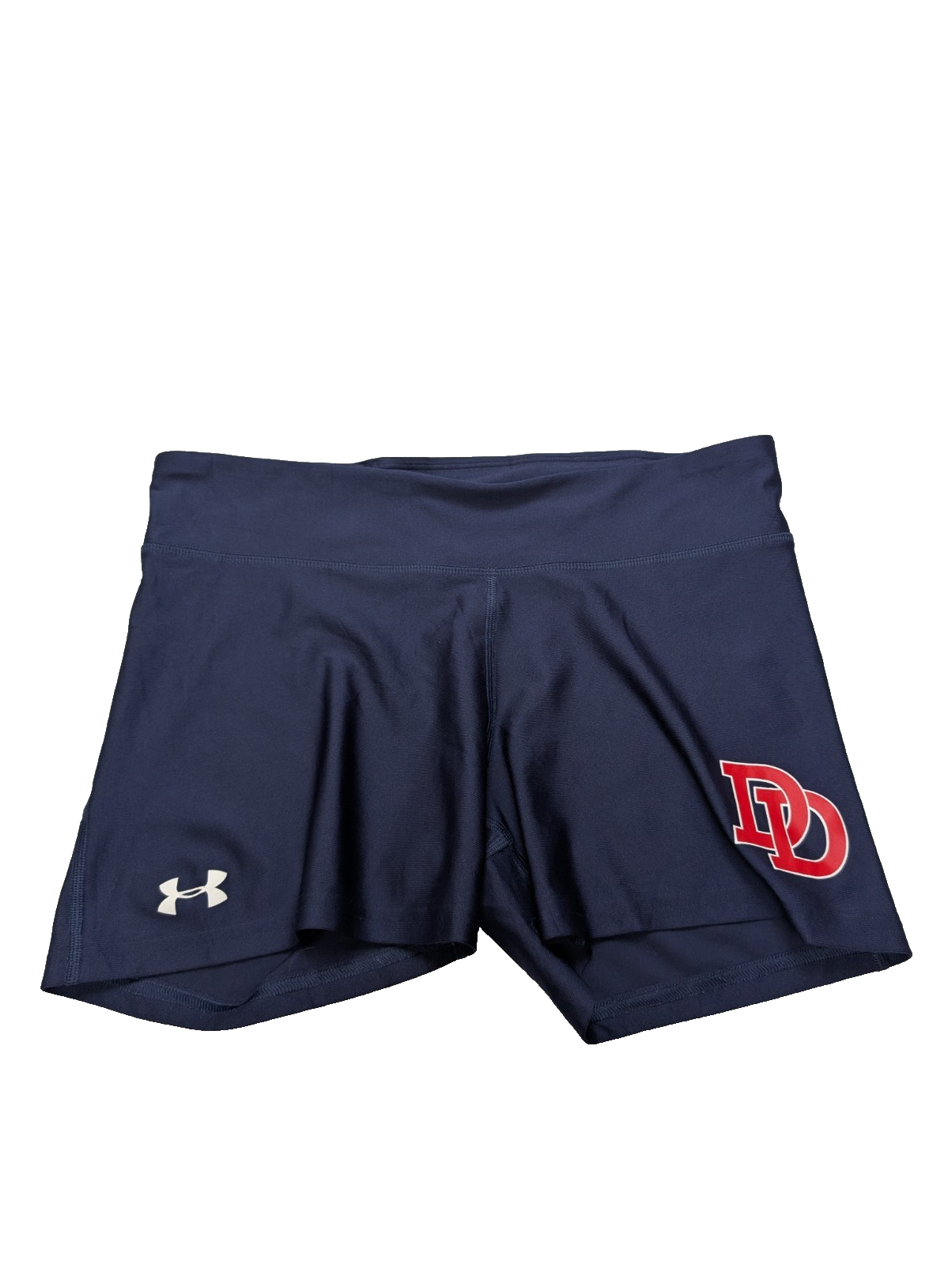 Short de Compression Under Armour Bleu Marine Graphique - Femme Taille L
