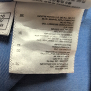 Chemise Brooks Brothers Milano L Bleu Supima Coton Manches Longues