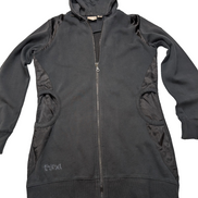 Veste longue à capuche Hoodie Puma Noir Femme - Taille L