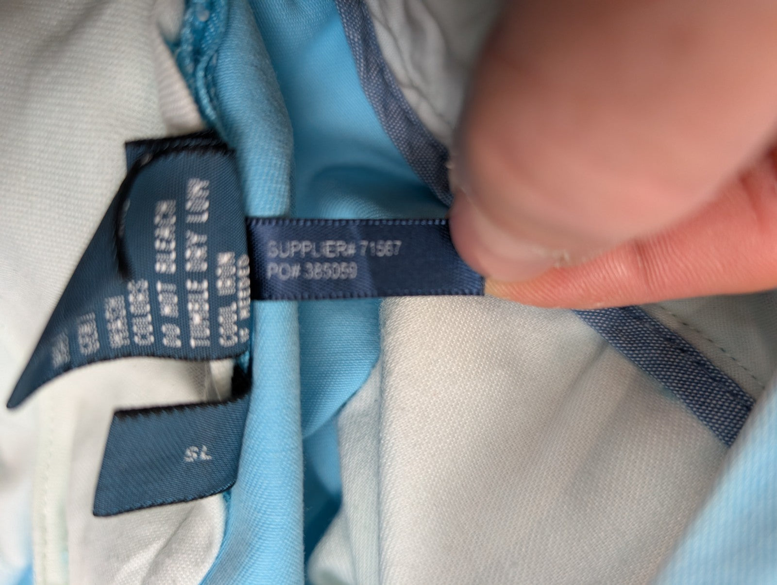 Pantalon Chino POLO RALPH LAUREN Bleu Turquoise 🏝️ Taille W36 (Taille 41cm) 🏝️