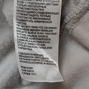 The North Face Sweat à Capuche Blanc Logo Bleu & Rouge - Taille M Femme