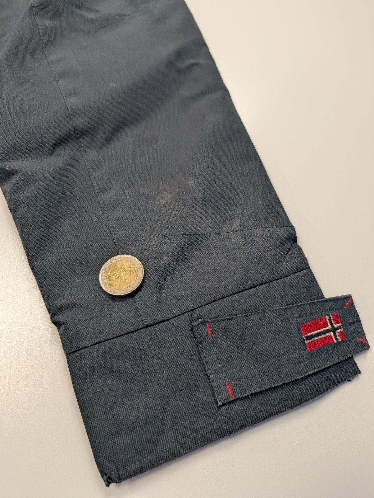 Manteau Imperméable Geographical Norway Bleu Marine Taille S (12 ans) Parka 🧥