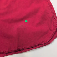 Chemise Tommy Hilfiger Rouge XLTG Made in Laos Logo Brodé Coton Poche