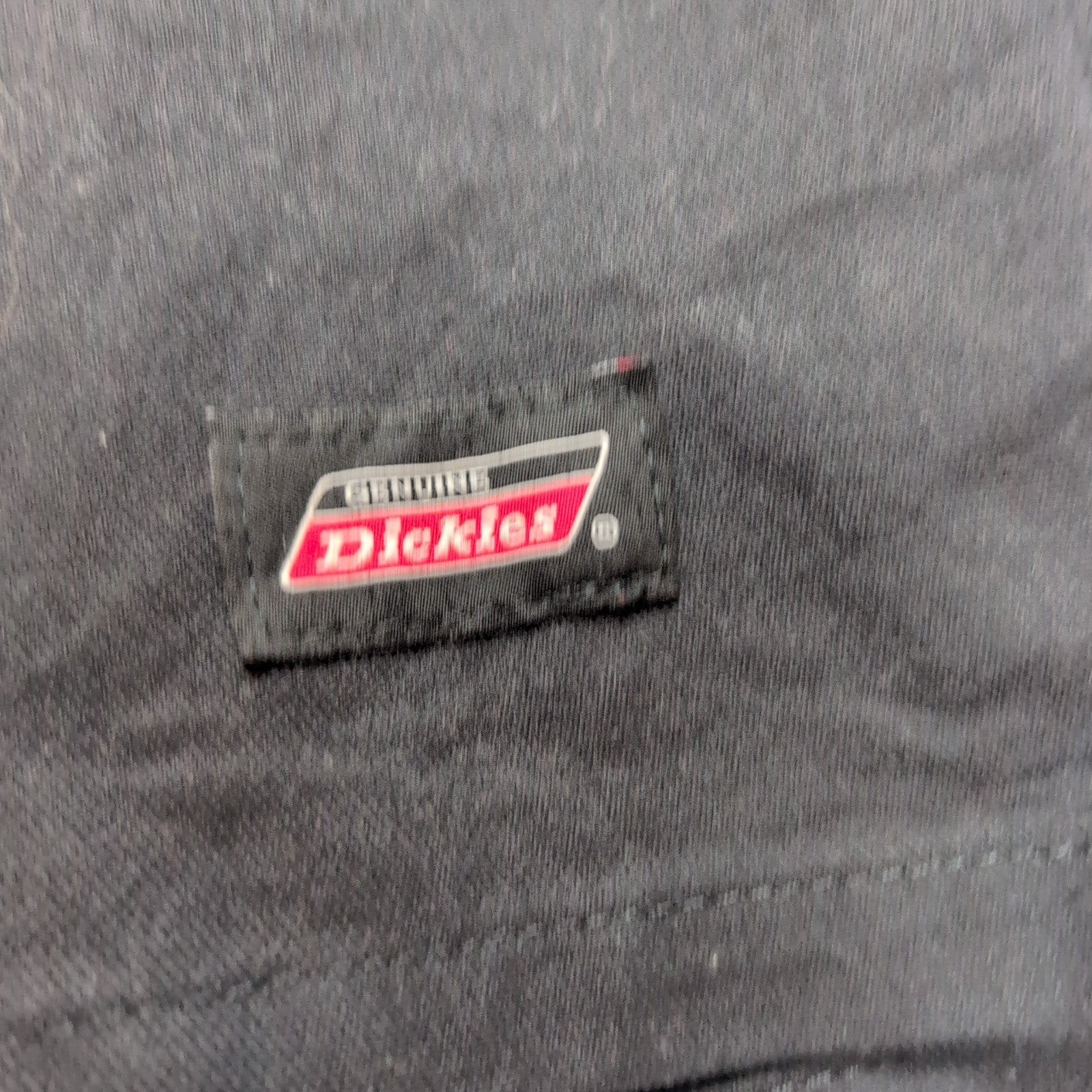 Short Dickies Workwear Noir Homme W36 Coupe Droite Bon État