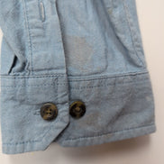 Chemise Carhartt 2XL Tall bleu clair Relaxed Fit coton workwear